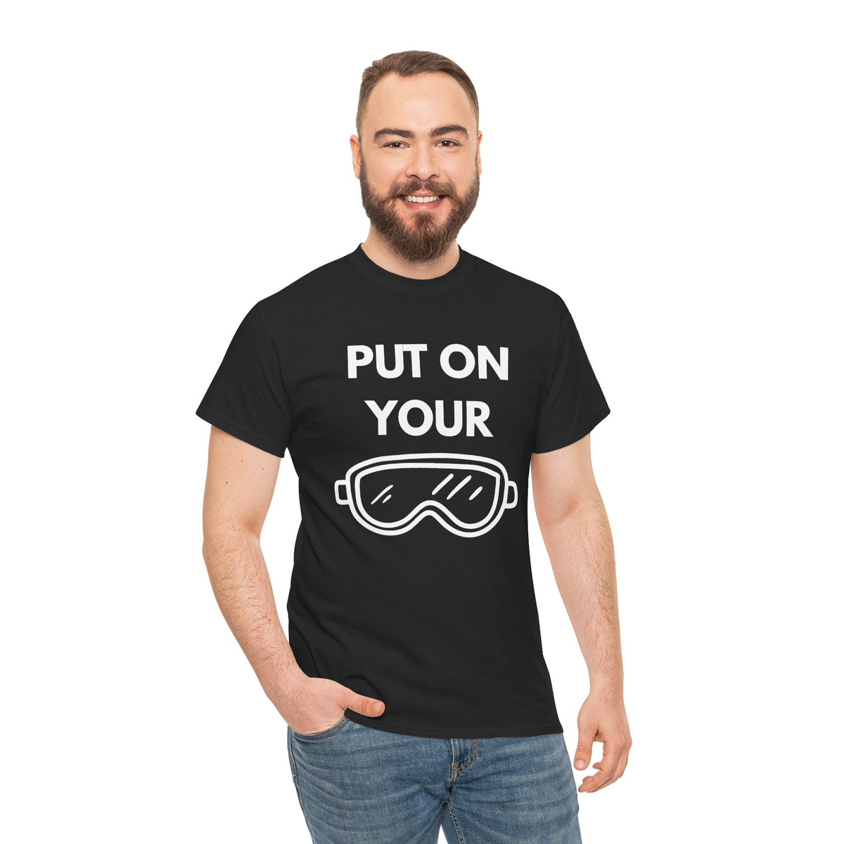 Put on Your Goggles Cotton Tee