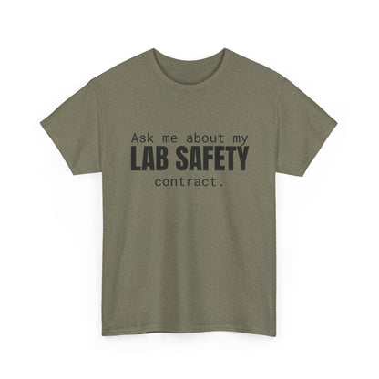 Lab Safety Contract Cotton Tee
