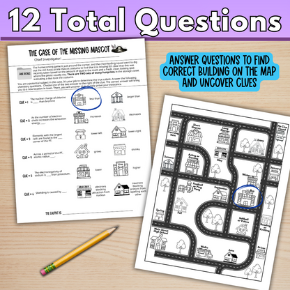 Periodic Table Trends Worksheet Activity for Whole Class Review