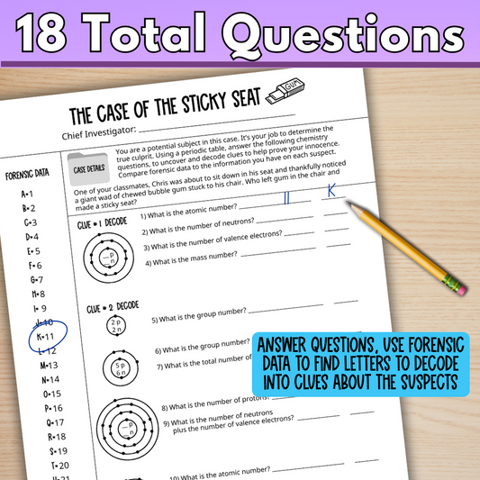 Bohr Model Diagrams Worksheet Activity Interactive Whole Class Mystery