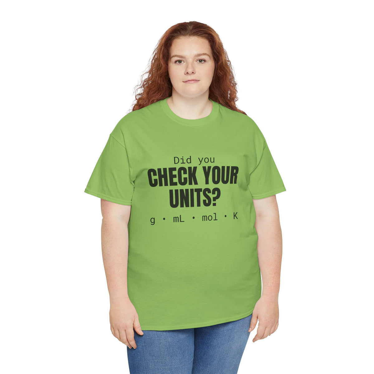 Check Your Units Cotton Tee