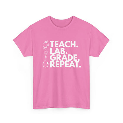 Teach. Lab. Grade. Repeat. Cotton Tee