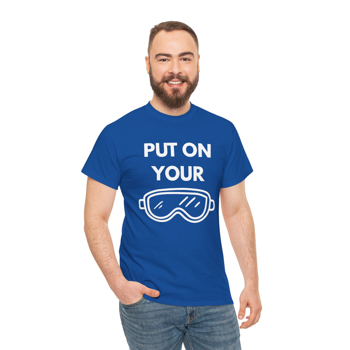 Put on Your Goggles Cotton Tee