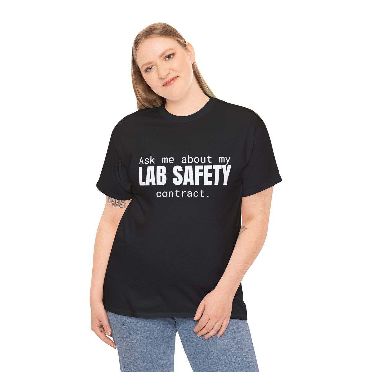 Lab Safety Contract Cotton Tee