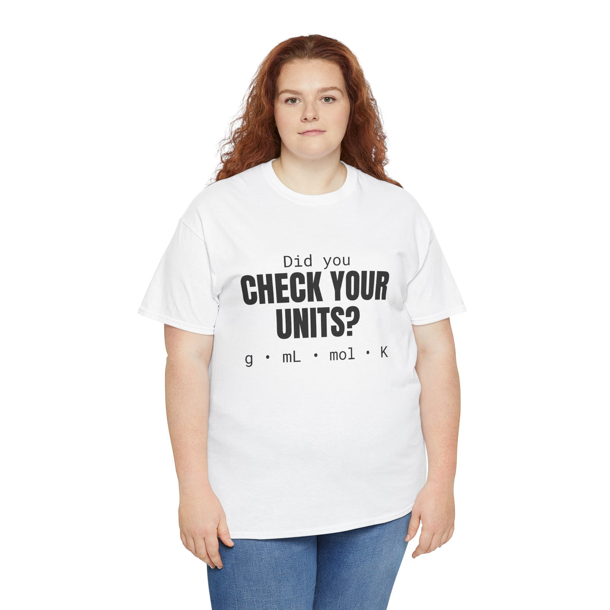 Check Your Units Cotton Tee