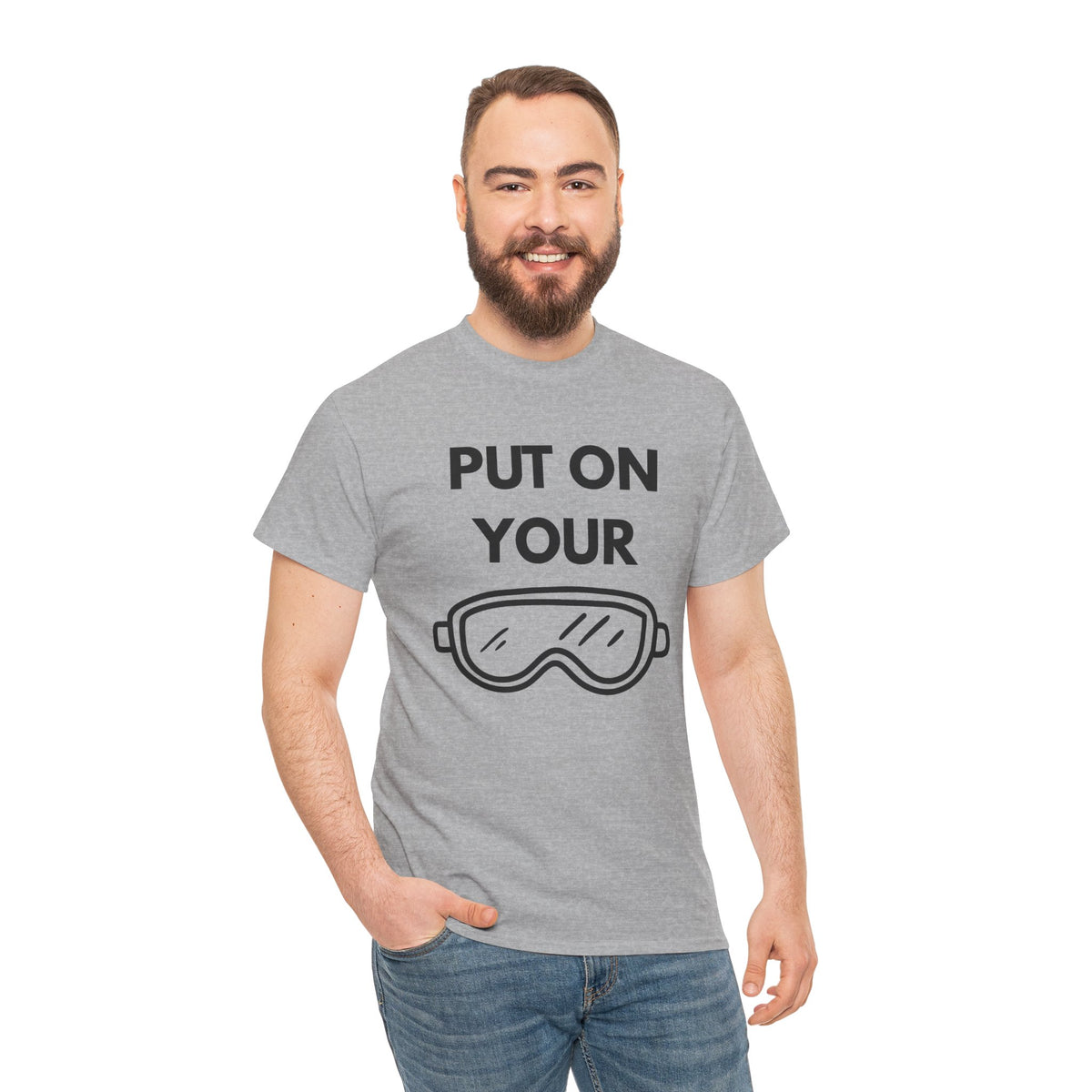 Put on Your Goggles Cotton Tee