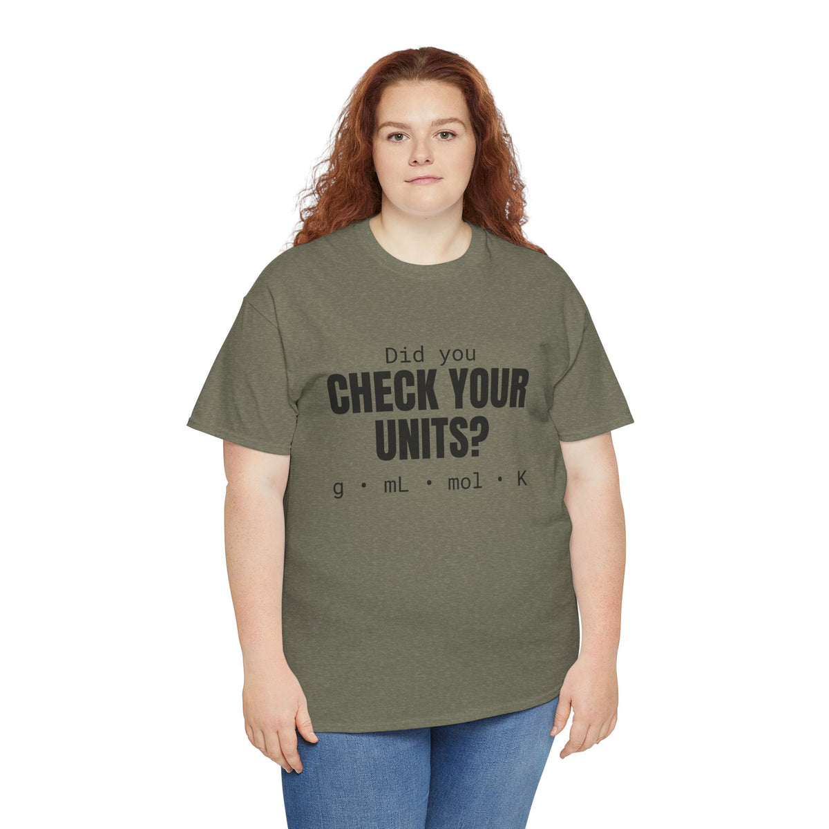 Check Your Units Cotton Tee