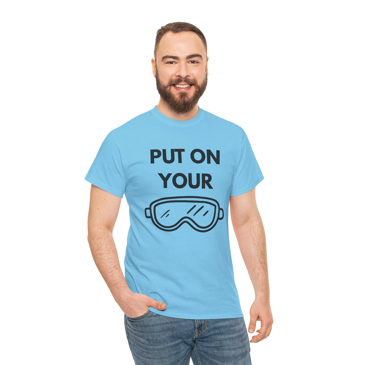 Put on Your Goggles Cotton Tee