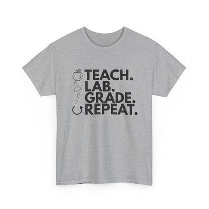 Teach. Lab. Grade. Repeat. Cotton Tee