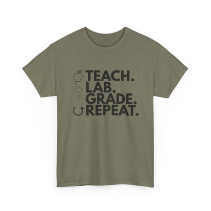 Teach. Lab. Grade. Repeat. Cotton Tee