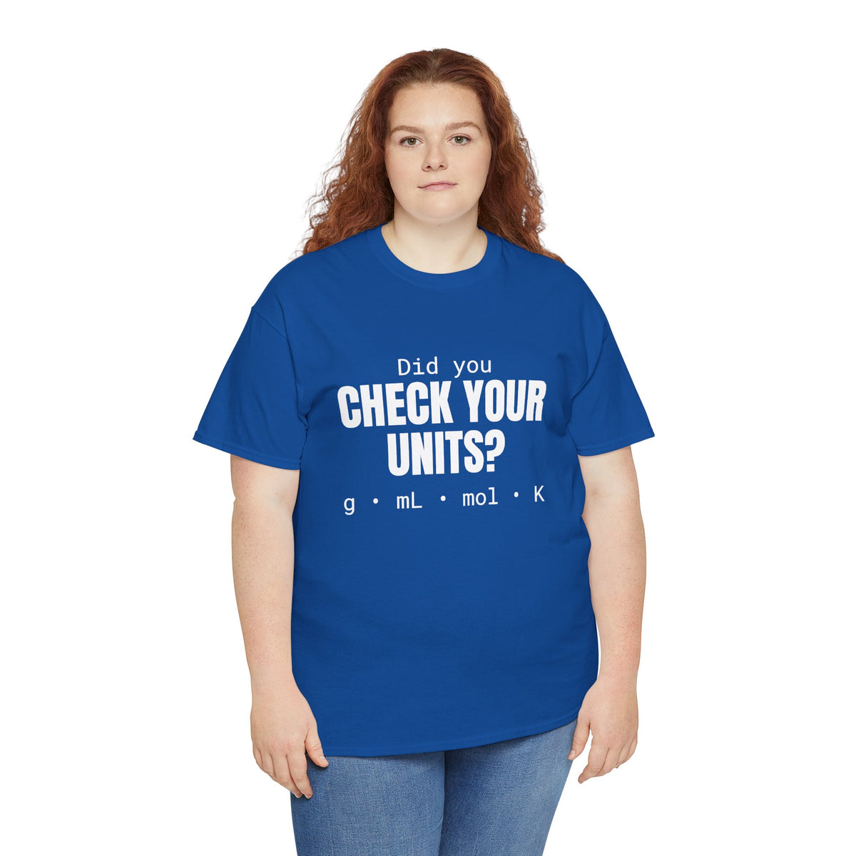 Check Your Units Cotton Tee