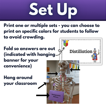 Separation of Mixtures Activity High School Level Chemistry Quest