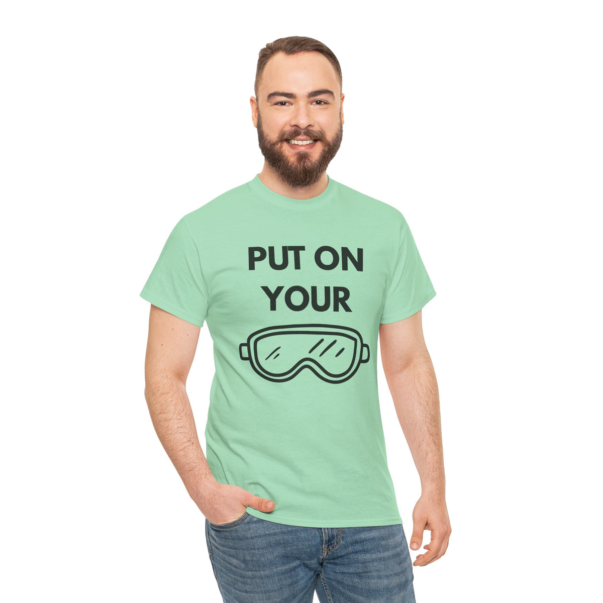 Put on Your Goggles Cotton Tee