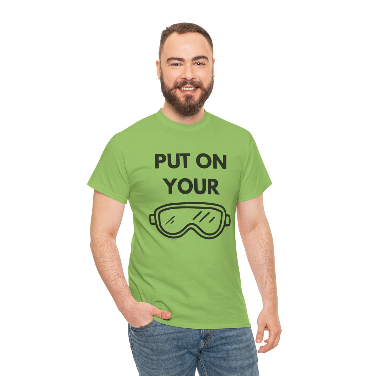 Put on Your Goggles Cotton Tee