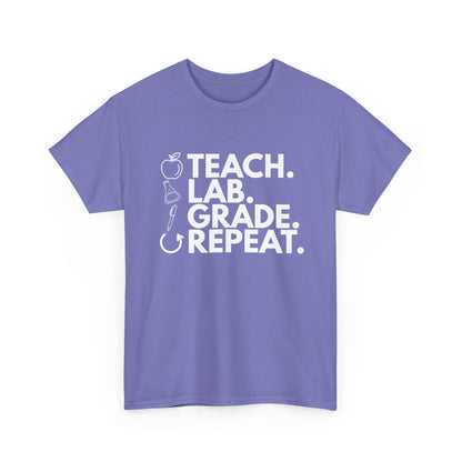 Teach. Lab. Grade. Repeat. Cotton Tee
