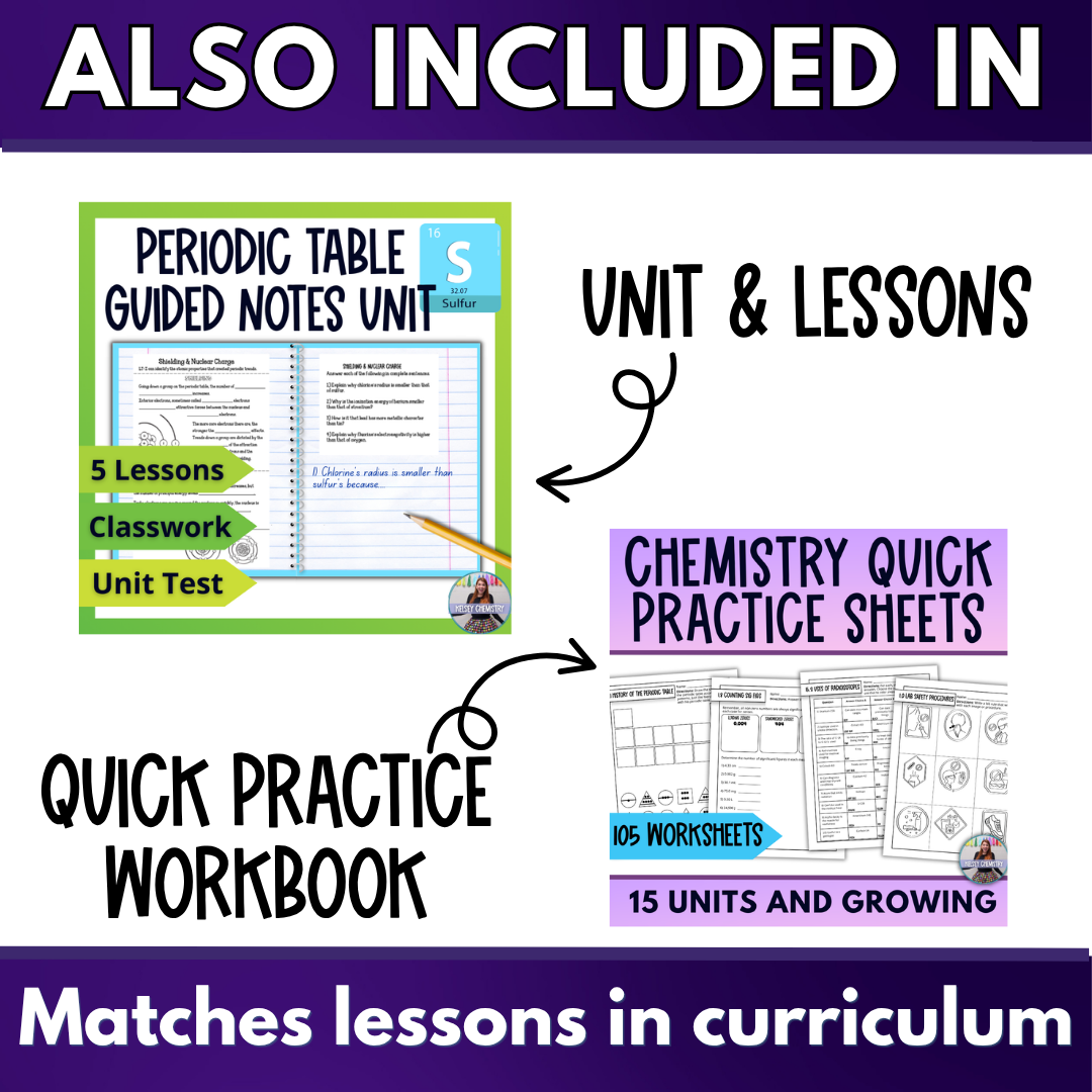 Organic Chemistry Quick Practice Worksheets, Homework or Review