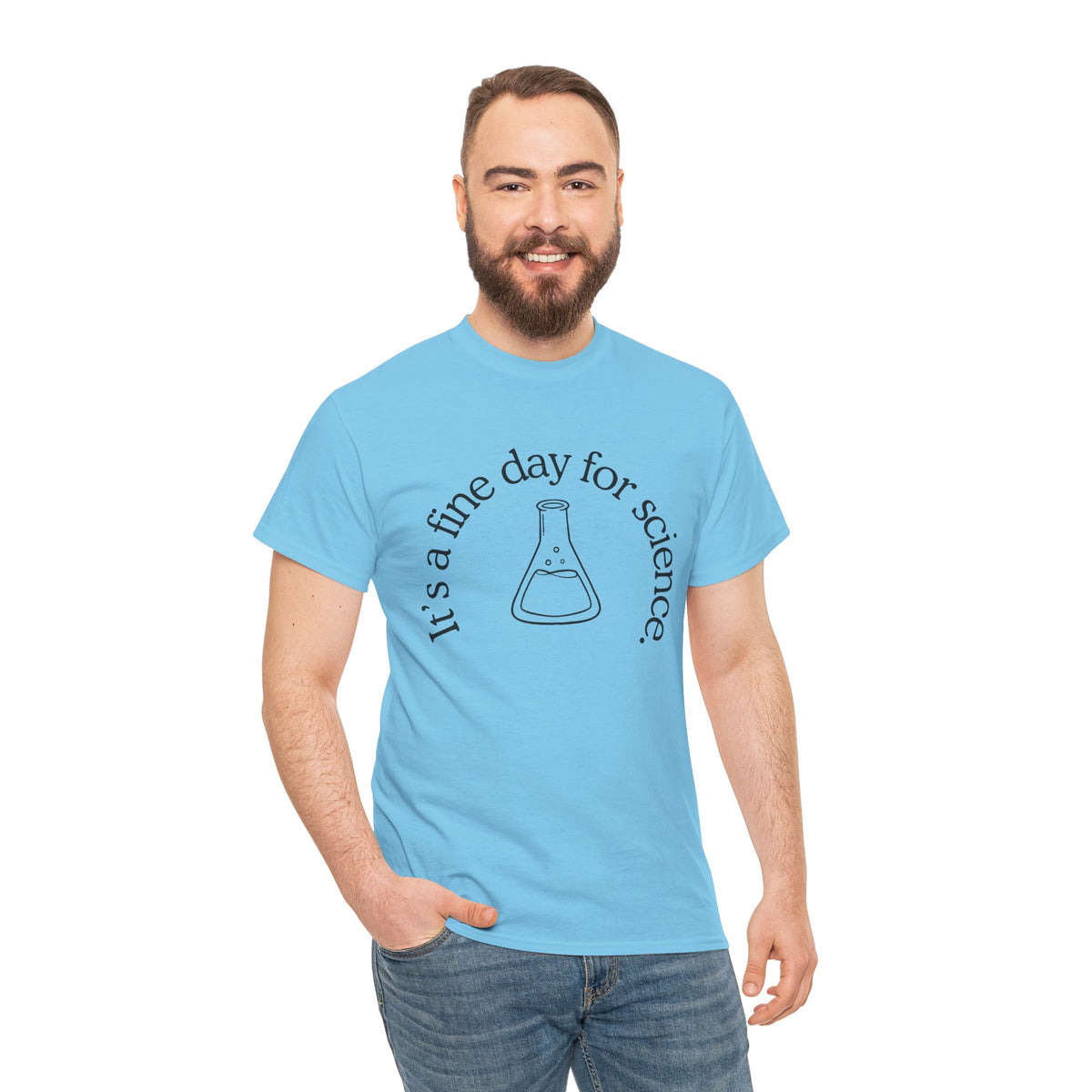 It's a Fine Day for Science Cotton Tee