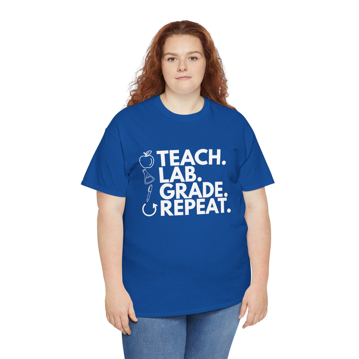 Teach. Lab. Grade. Repeat. Cotton Tee