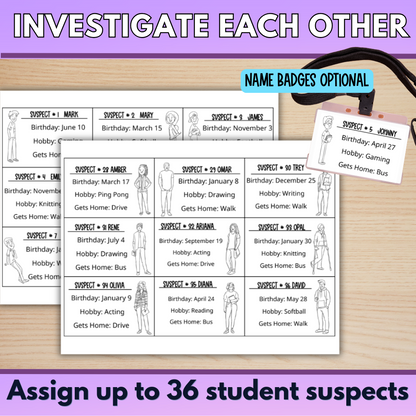 Chemistry Lab Safety Mystery Worksheet Activity for Whole Class Review