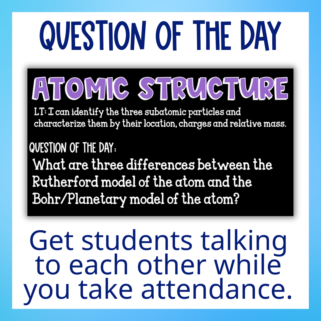 Atomic Theory Unit Bundle, Practice Worksheets, Unit Test, Vocabulary Activities
