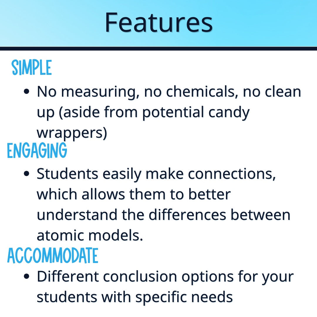 History and Models of the Atom Lab Activity, Comparing Atomic Models