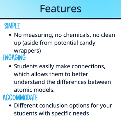 History and Models of the Atom Lab Activity, Comparing Atomic Models