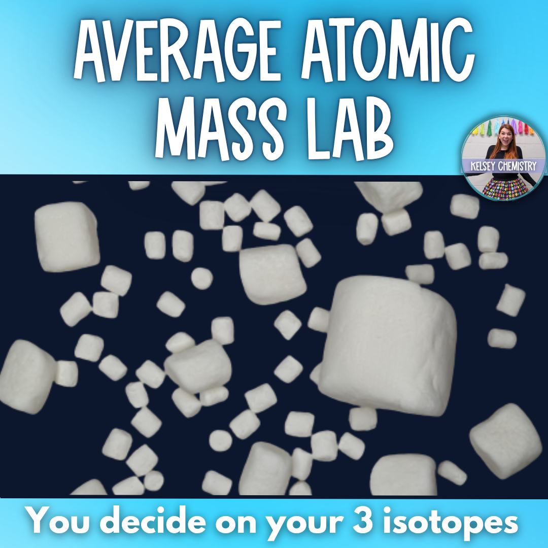 Average Atomic Mass Lab Activity, Calculating Mass Number of Isotopes
