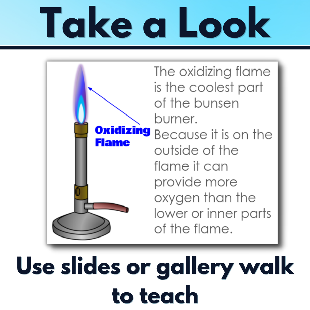 Introduction to the Parts of the Bunsen Burner Lab Activity