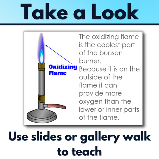 Introduction to the Parts of the Bunsen Burner Lab Activity