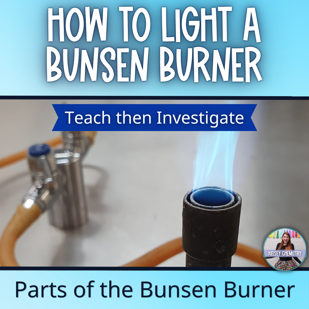 Introduction to the Parts of the Bunsen Burner Lab Activity