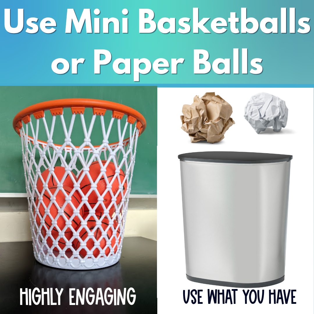 Chemistry Review Measurement and Tools Unit Trashketball Class Activity