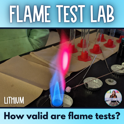 Flame Test Electron Excitation Lab Activity