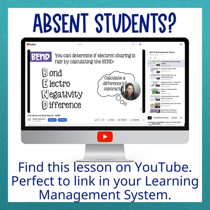 Intermolecular Forces Unit Bundle Guided Notes, Worksheets, Vocabulary and Test