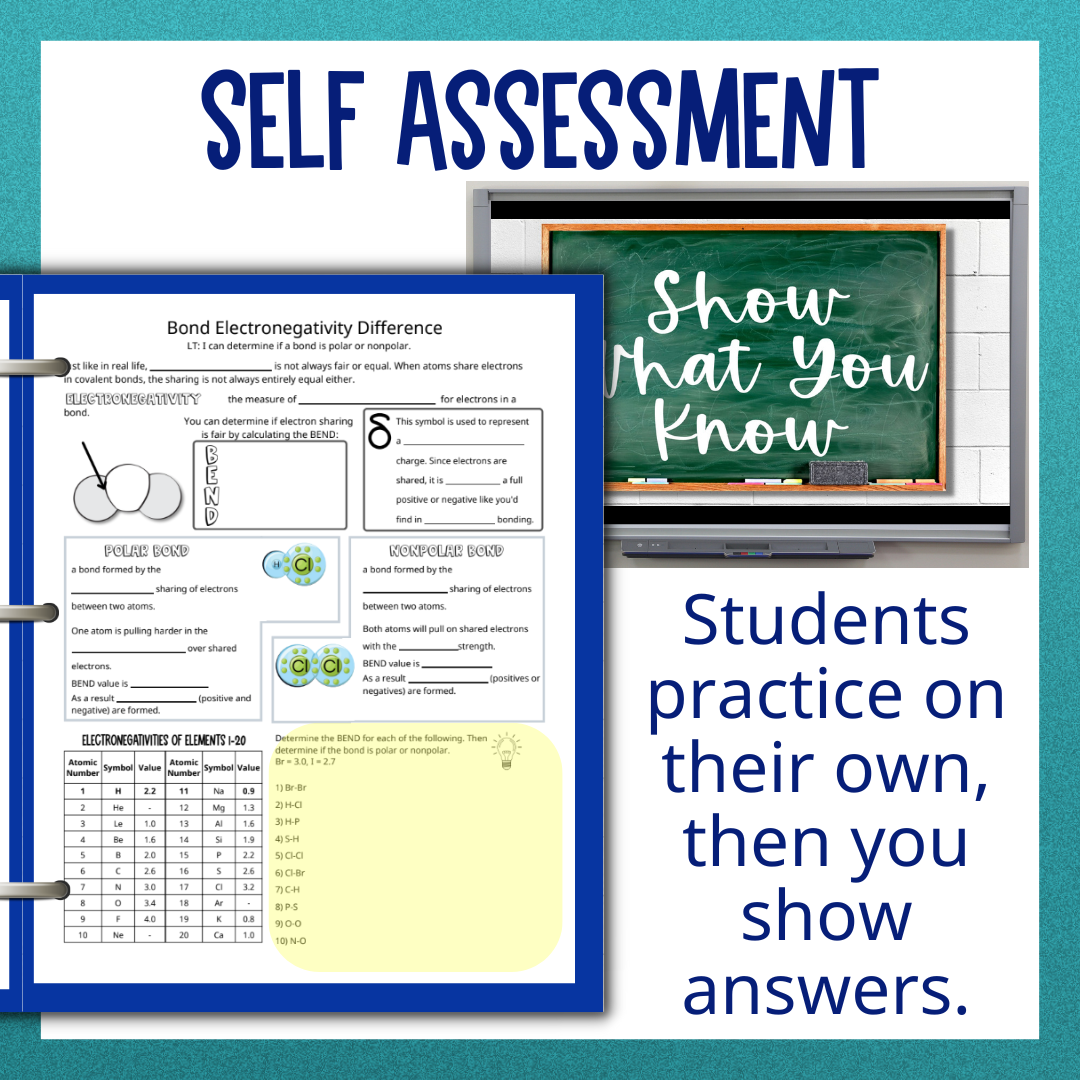 Intermolecular Forces Unit Bundle Guided Notes, Worksheets, Vocabulary and Test