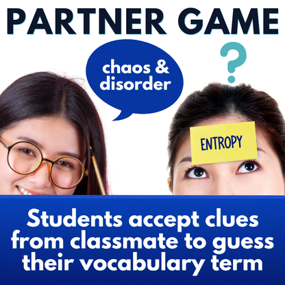 Kinetics and Equilibrium Vocabulary Review, Crossword, Quiz, Flash Cards, Puzzle