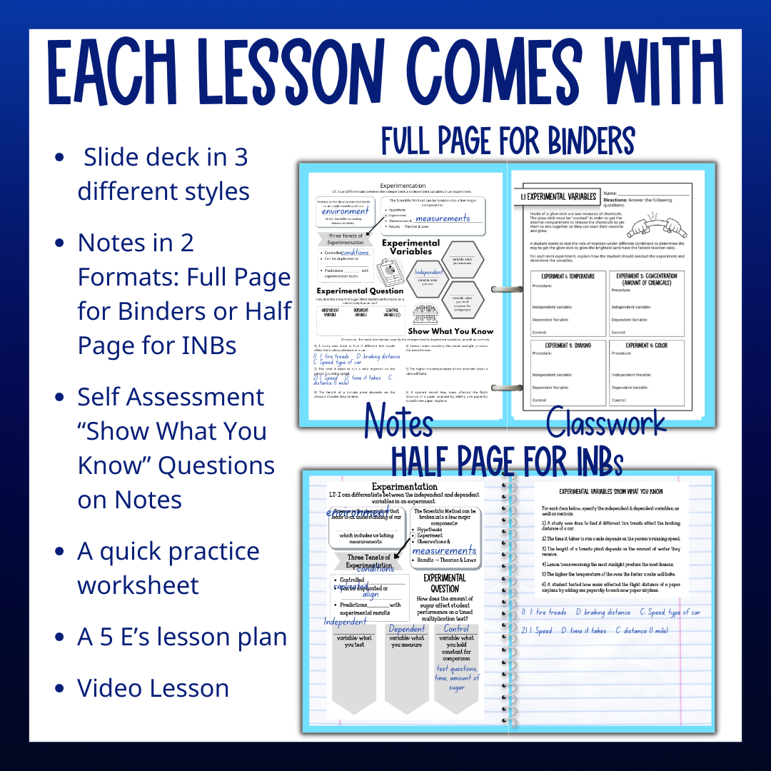 Scientific Measurement for Chemistry Guided Notes Unit with Worksheets and Test