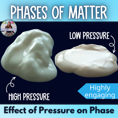 Phases of Matter Lab Activity - Effect of Pressure on State of Matter